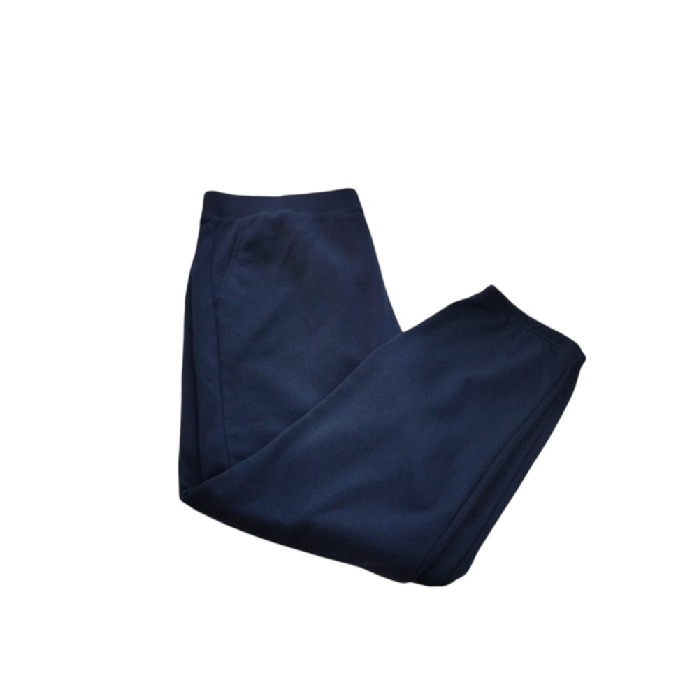 New Time and Tru Dark Blue XL Mens Fleece Cinch Sweatpants XL 16-18